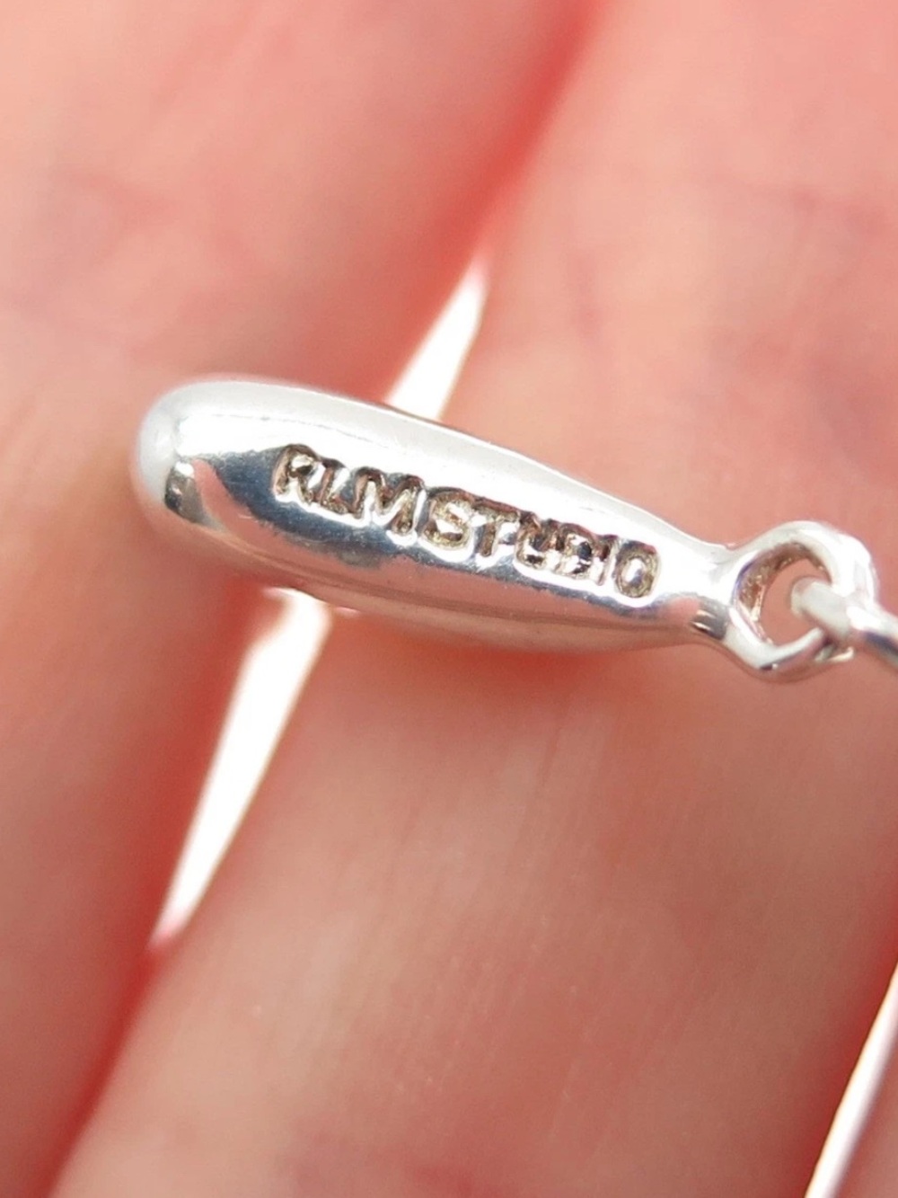 Designer! RLM Designer Silver Heart Charm Link Bracelet - Women Jewelry! - Picture 5 of 11